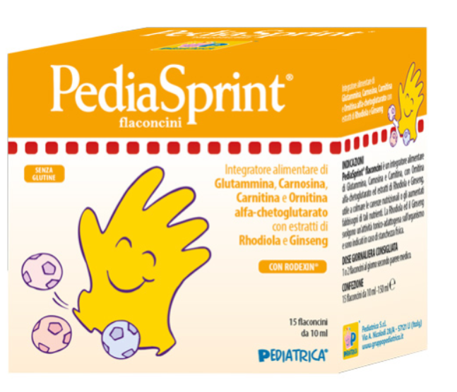 Pediatrica Pediasprint integratore per spossatezza 15 flaconcini