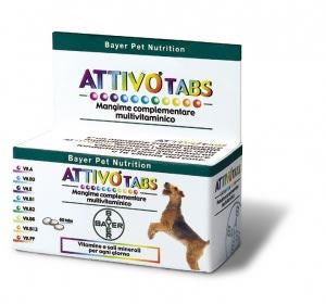 Attivo Tab Bayer Cani 60 Compresse