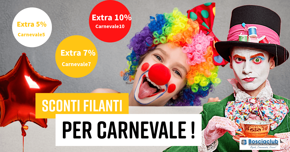 A carnevale ogni sconto vale