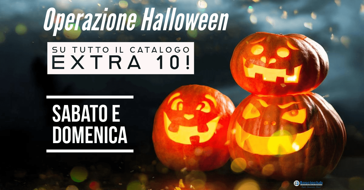 Extra 10% ad Halloween