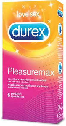 Durex Pleasure Max 6 Pezzi