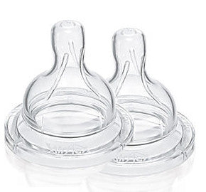 Avent Airflex Tettarella Flusso Medio 3m+ 2 Pezzi
