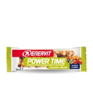 Enervit Power Time Outdoor Bar Arachidi E Mirtilli 30 G