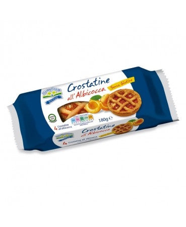 Happy Farm Crostatine All'albicocca 180g
