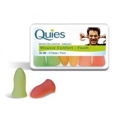 Quies Tappo Auricolare In Schiuma 3 Pezzi