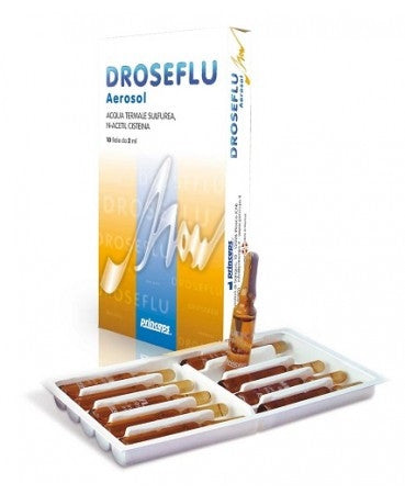Princeps Droseflu Fiale Aerosol con acqua termale sulfurea 10 Fiale 2ml