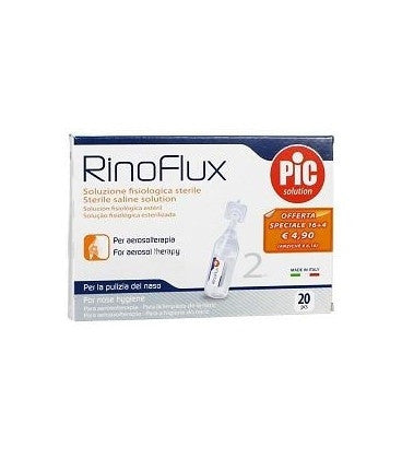 Rinoflux Soluzione Fisiologica 20 Fiale Da 5 Ml