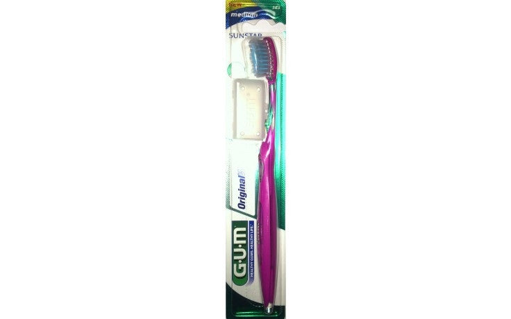 Gum Original White Spazzolino Medio Antimacchia