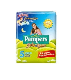 Pampers Sole & Luna Flash Junior 16 Pezzi