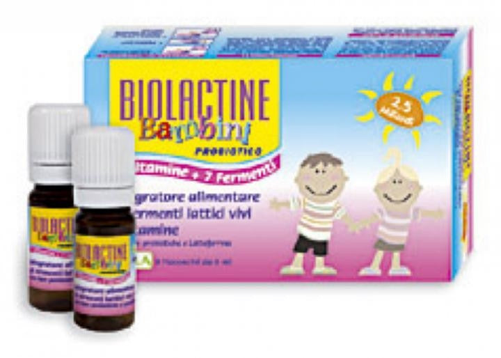 Biolactine Bambini 10 Flaconcini