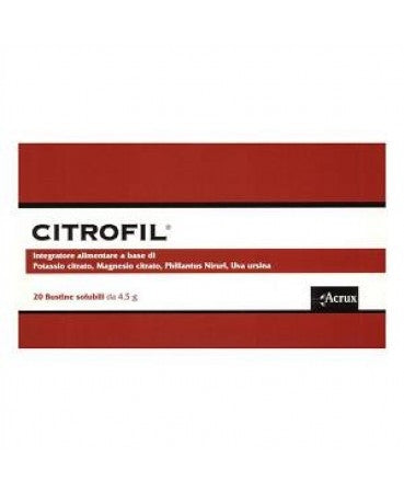 Citrofil 20 Bustine Da 4,5g