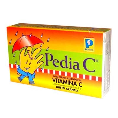 Pedia C Arancia 24 Compresse Masticabili