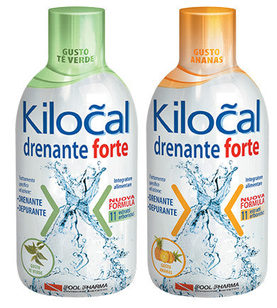Kilocal Drenante Forte Ananas integratore alimentare  500 Ml