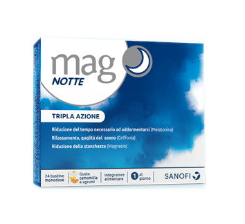 Mag Notte 24 Bustine Orosolubili