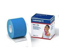 Leukotape K 5x500cm Media Azzurro
