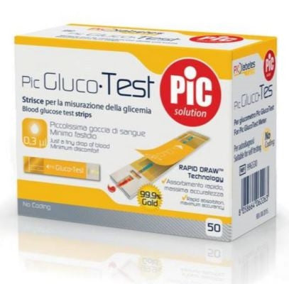 Strisce Pic Glucotest 50 Pezzi