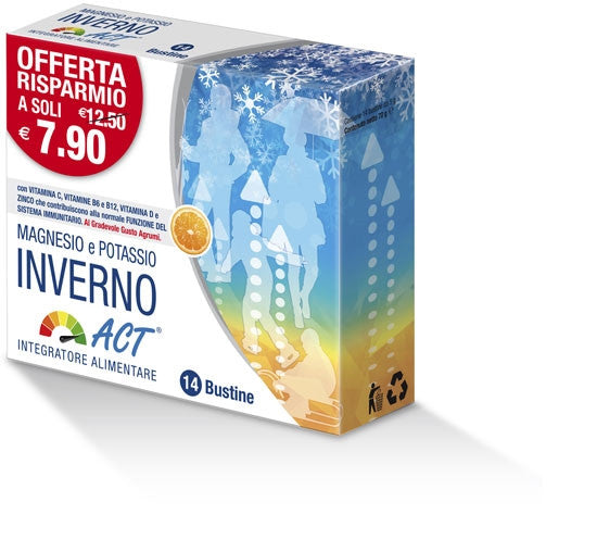 Magnesio Potassio Inverno Act 14 Buste