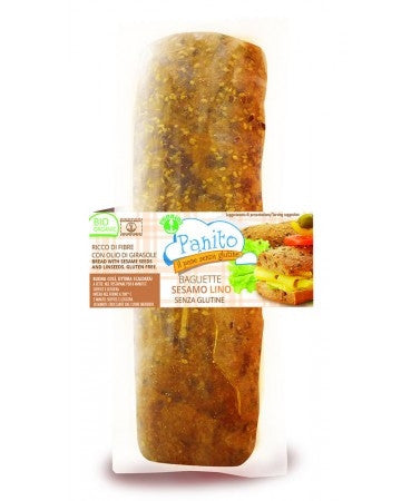 Probios Panito Baguette Sesamo E Lino Senza Glutine 180g