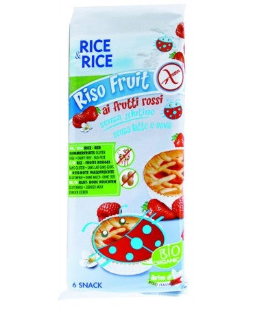 Rice&rice Riso Fruit Ai Frutti Rossi 6x33g