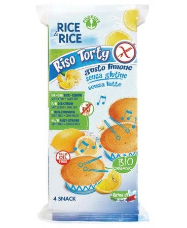 Rice&rice Riso Torty Al Limone 4x45g