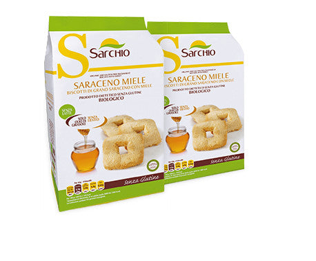 Sarchio Biscotti Grano Saraceno E Miele Senza Glutine 200g