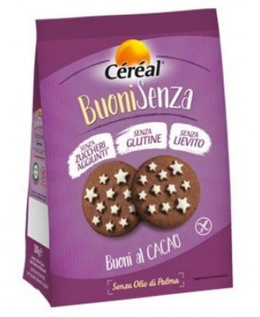 Cereal Buonisenza Biscotti Al Cacao Senza Glutine 200g
