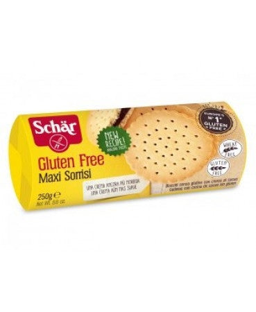 Schar Biscotti Maxi Sorrisi Al Cacao Senza Glutine 250g