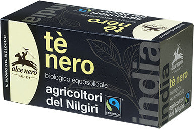 Alce Nero Tè Nero Indiano Biologico 20 Filtri