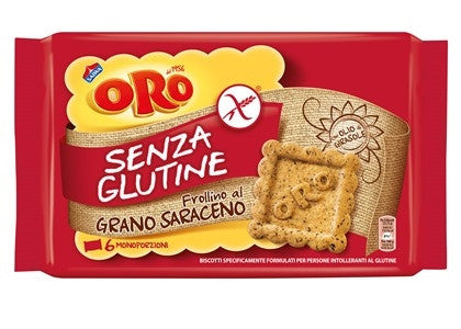 Oro Saiwa Frollino Al Grano Saraceno Senza Glutine 6x240g