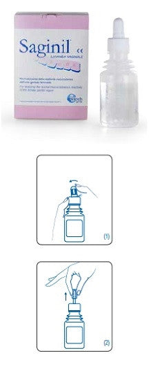 Saginil Lavanda Vaginale Con Cannula Rotativa 4x125ml