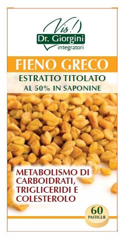 Dr. Giorgini Vis Fieno Greco Estratto Titolato 60 Pastiglie
