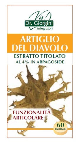 Dr Giorgini Artiglio Del Diavolo Estratto Titolato 60 Pastiglie