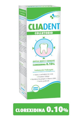 Cliadent Collutorio Clorexidina 0,10% trattamento prolungato 200 ml