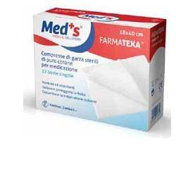 Garza Compressa Meds 12/8 36x40 Cm 12 Pezzi