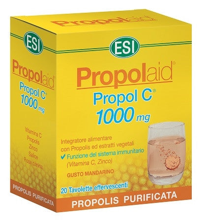 Propolaid Propol C 1000 Mg 20 Tavolette Effervescenti