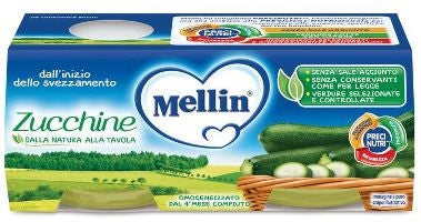 Mellin Omogeneizzato Di Zucchine 2x80g
