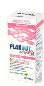 Polifarma Plakout Active Sollievo Collutorio 200ml