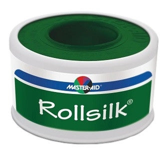 Master-aid Rollsilk Rocchetto 5x2,5cm