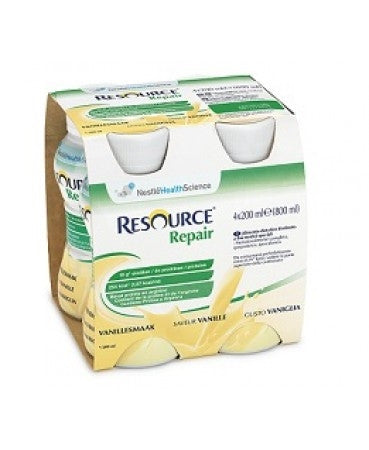 Nestlè Resource Repair Al Gusto Vaniglia 4x200ml
