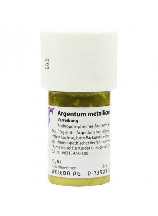 Weleda Argentum Metallicum Pr D6 20g Polvere