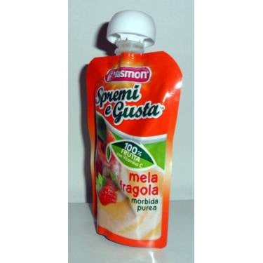 Plasmon Spremi E Gusta Mela E Fragola 100 Ml
