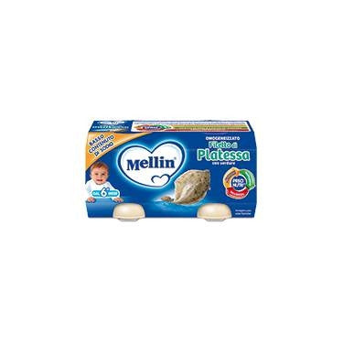 Mellin Omogeneizzato Gusto Platessa 2 X 80 Gr