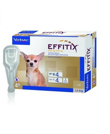 Effitix Spot On Cani Molto Piccoli 4 Pipette