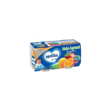 Mellin Omogeneizzato Gusto Mela E Agrumi 2x100g