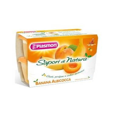 Plasmon Sapori Di Natura Albicocca E Banana 4 X 100 Gr