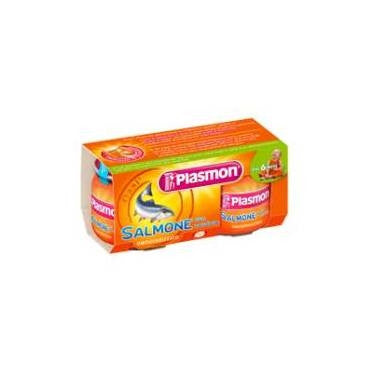 Plasmon Omogeneizzato Al Salmone Con Verdure 2x80g