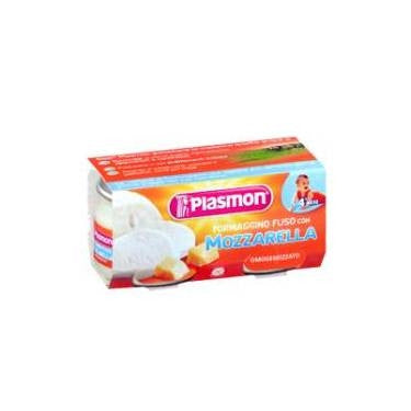 Plasmon Omogeneizzato Formaggino E Mozzarella 2x80g