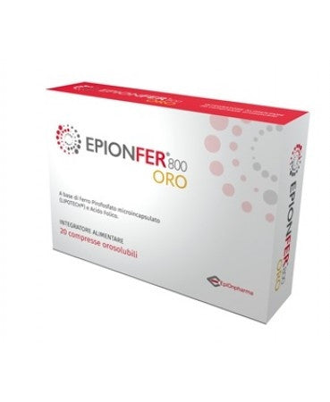 Epionfer 800 Oro 20 Compresse Orosolubili