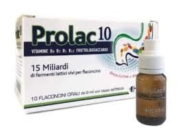 Prolac Fermenti Lattici 15mld 10 Flaconcini 8ml