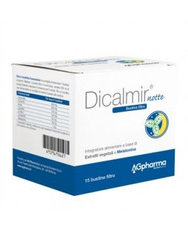 Ag Pharma Dicalmir Tisana Notte 15 Filtri